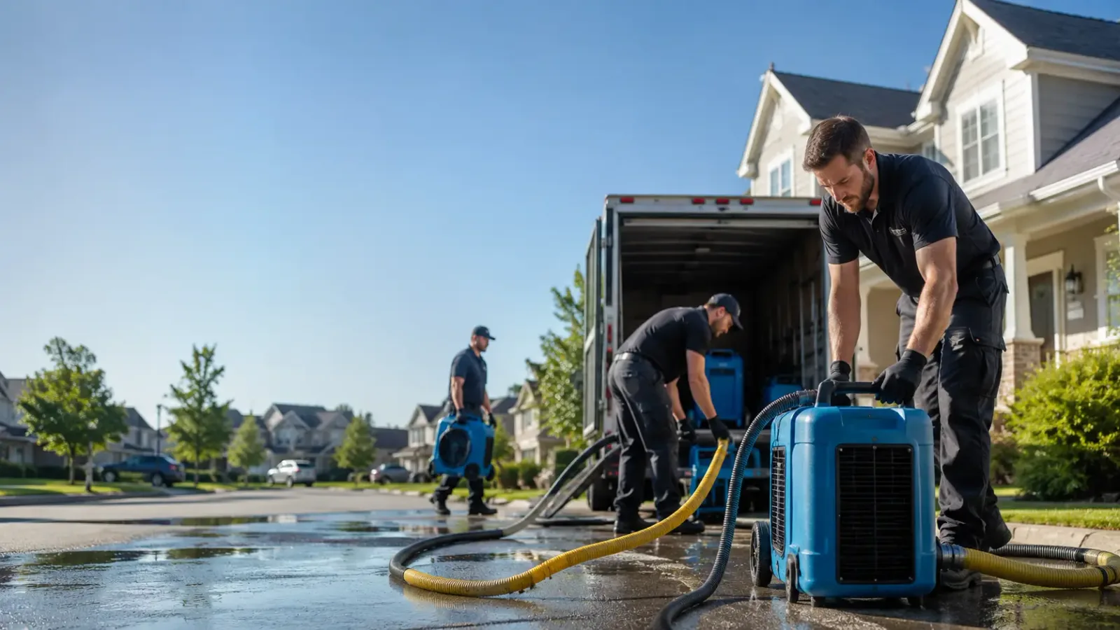 Water Damage Mitigation in Round Mountain, TX